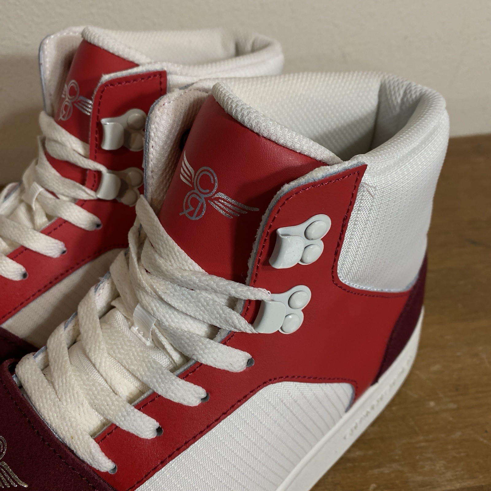 Creative Recreation Cesario High Top Sneaker Burgundy Suede Red – Size 10