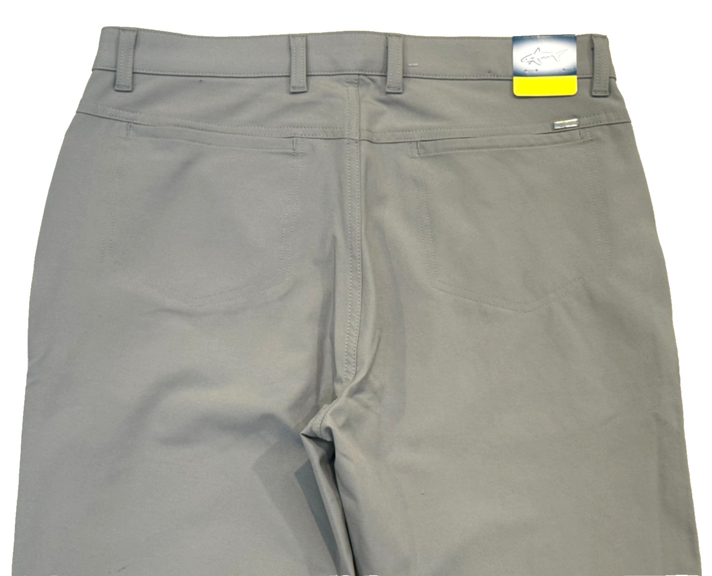 Greg Norman Logo Ultimate Chino 5 Pocket Performance Stretch Golf Pants 38 30