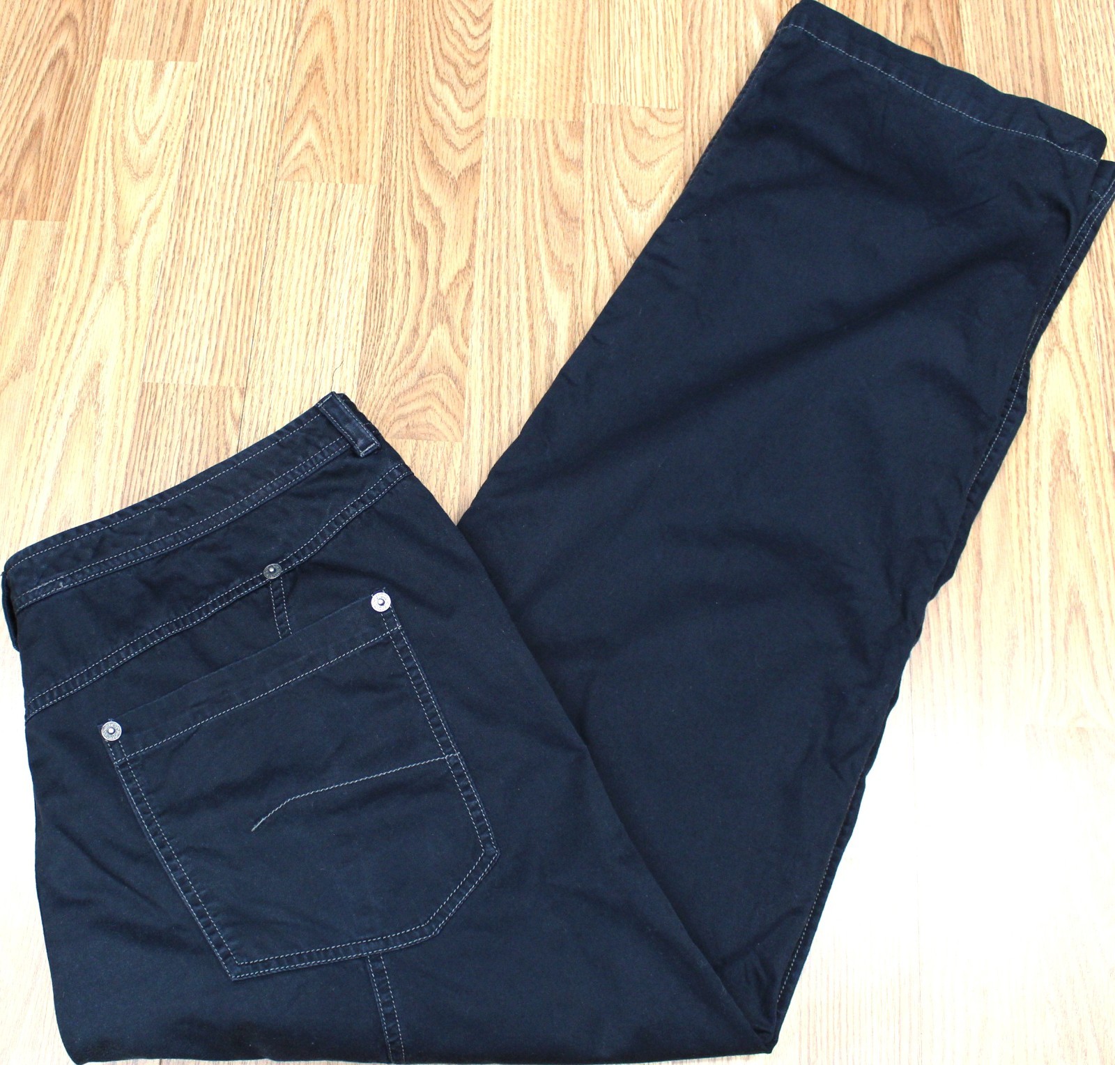 THE NORTH FACE REGULAR FIT 100% COTTON JEANS BLACK Sz 38W x 32L