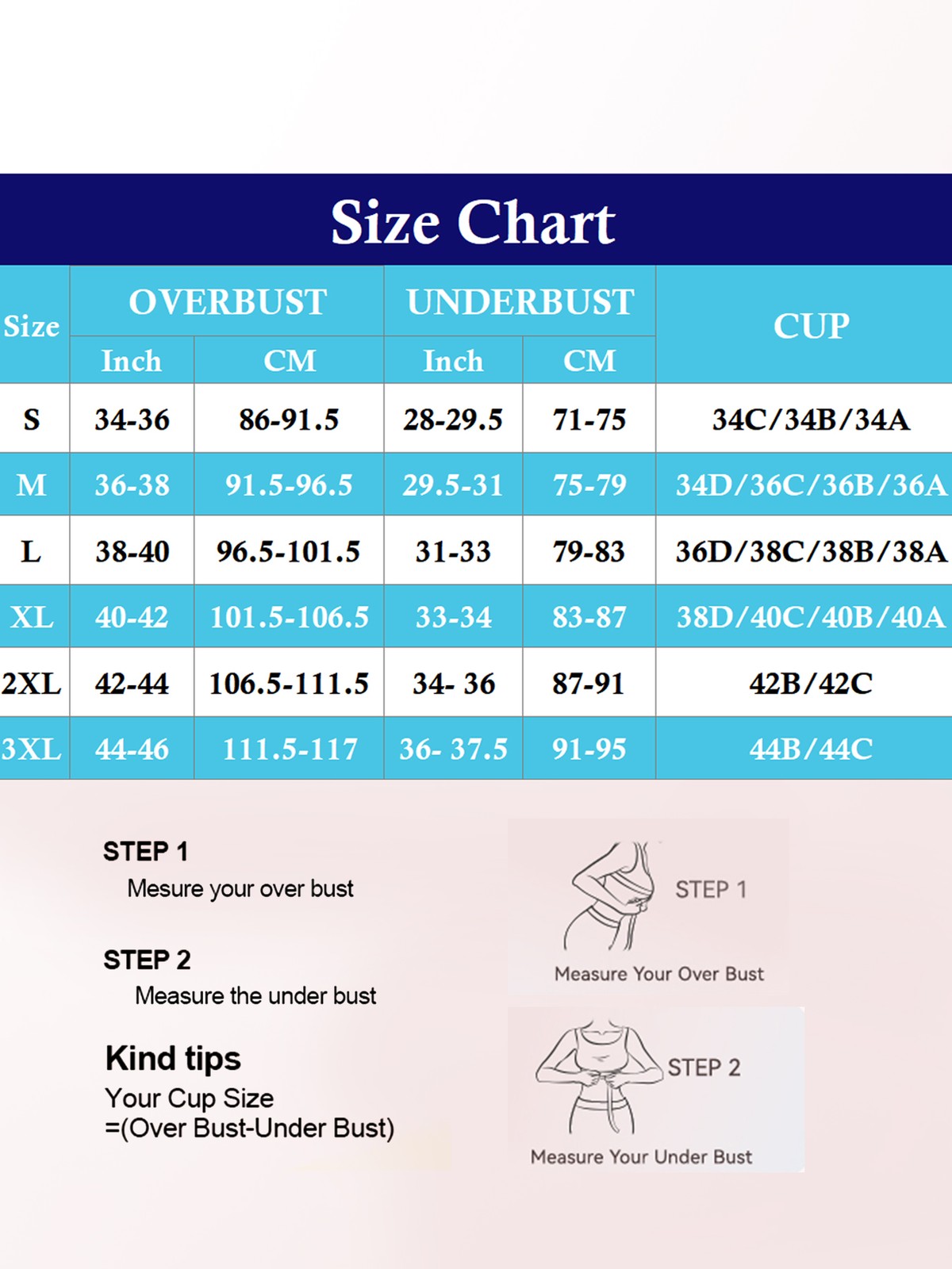 Womens Full Coverage Front Closure Adjustable Bra Wire Free Back Support Posture