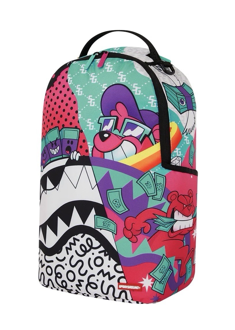SPRAYGROUND CASH CREATIVE BACKPACK STREET ART LIMITED EDITION + TAGS SOLD OUT
