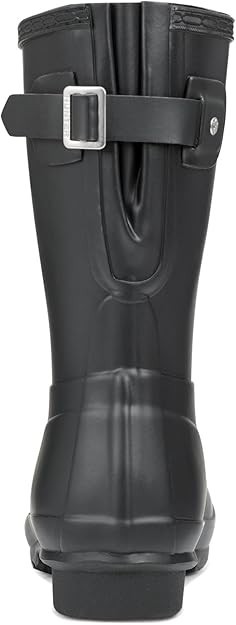 NEW!! Hunter Womens Original Short Back Adjustable Boots – Variety (BLACK-NAVY)
