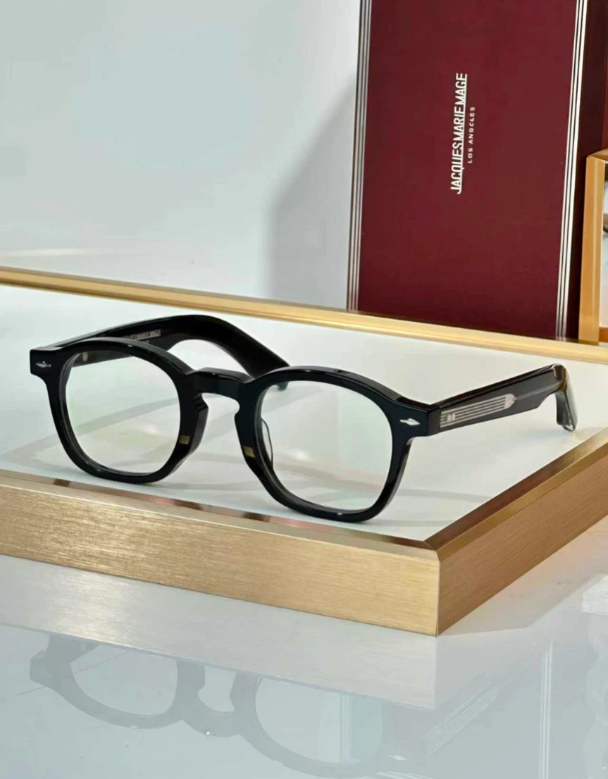Jacques Marie Mage ZEPHIRIN Black/Clear 44-26-142mm With Case New