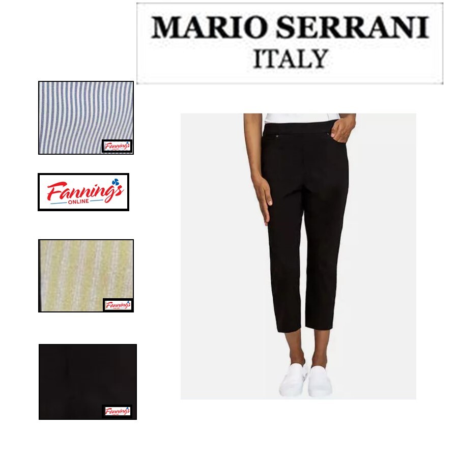 Mario Serrani Ladies’ Pull-On Capri | K32