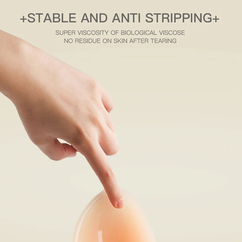 Silicone Self-Adhesive Stick On Gel Push Up Strapless Backless Invisible Bras US
