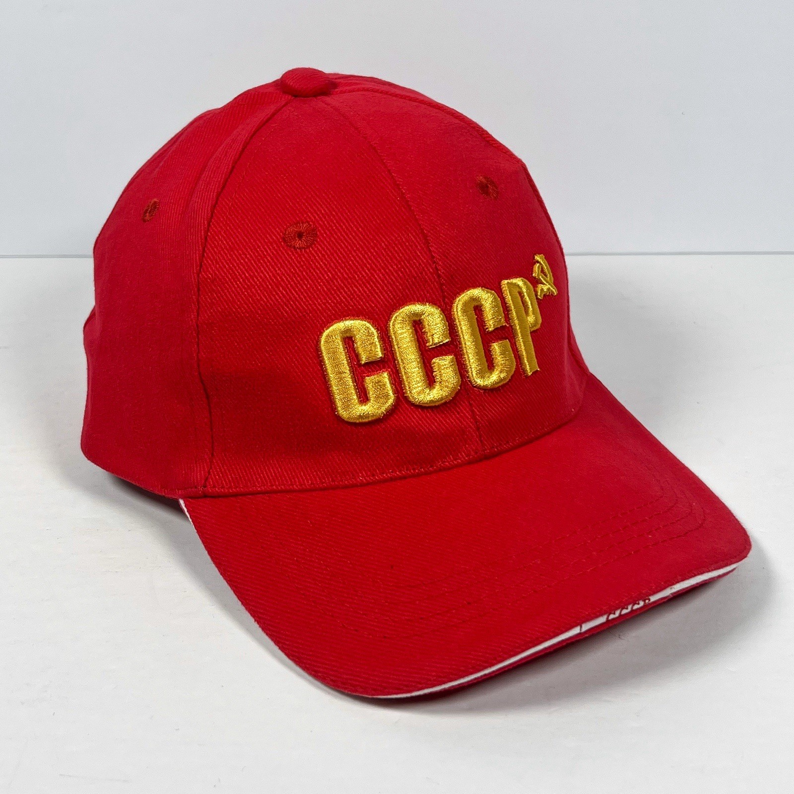 Soviet Union CCCP Russia USSR Embroidered Baseball Hat Strapback Cap Souvenir