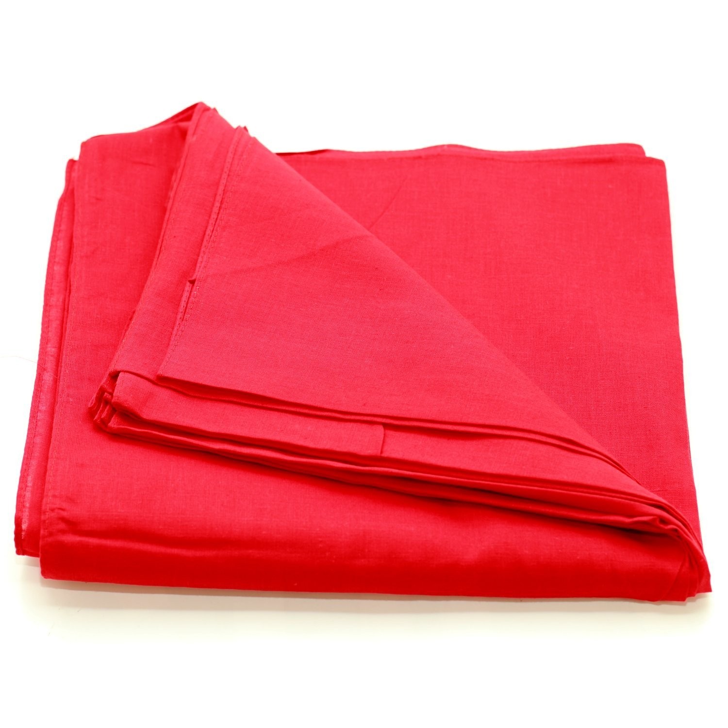 12 Solid Red Head Bandana Bandanas Cotton Scarves Bandanna Dozen Masks 22 x 22