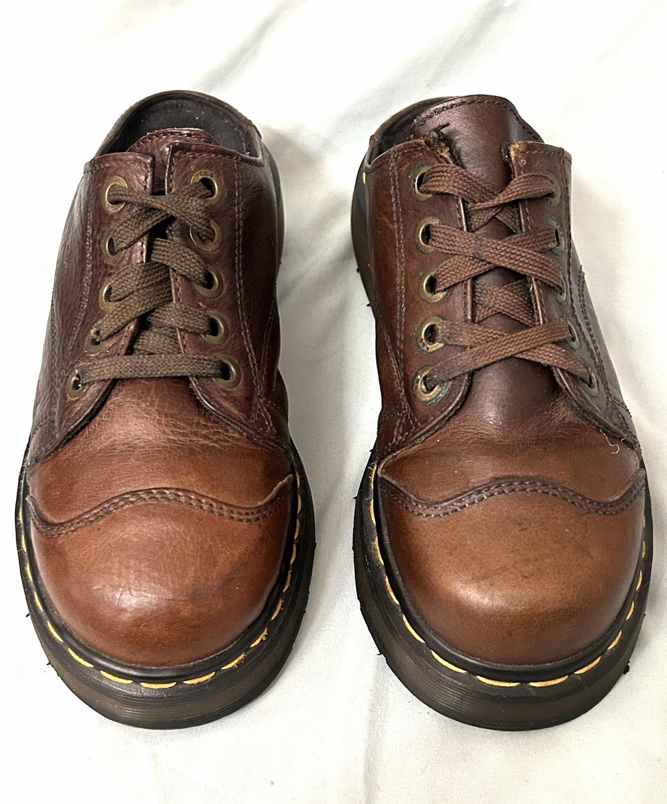 VTG Dr Martens 9936 90s Chunky Platform Mule Women Sz 8 Made In England Clogs