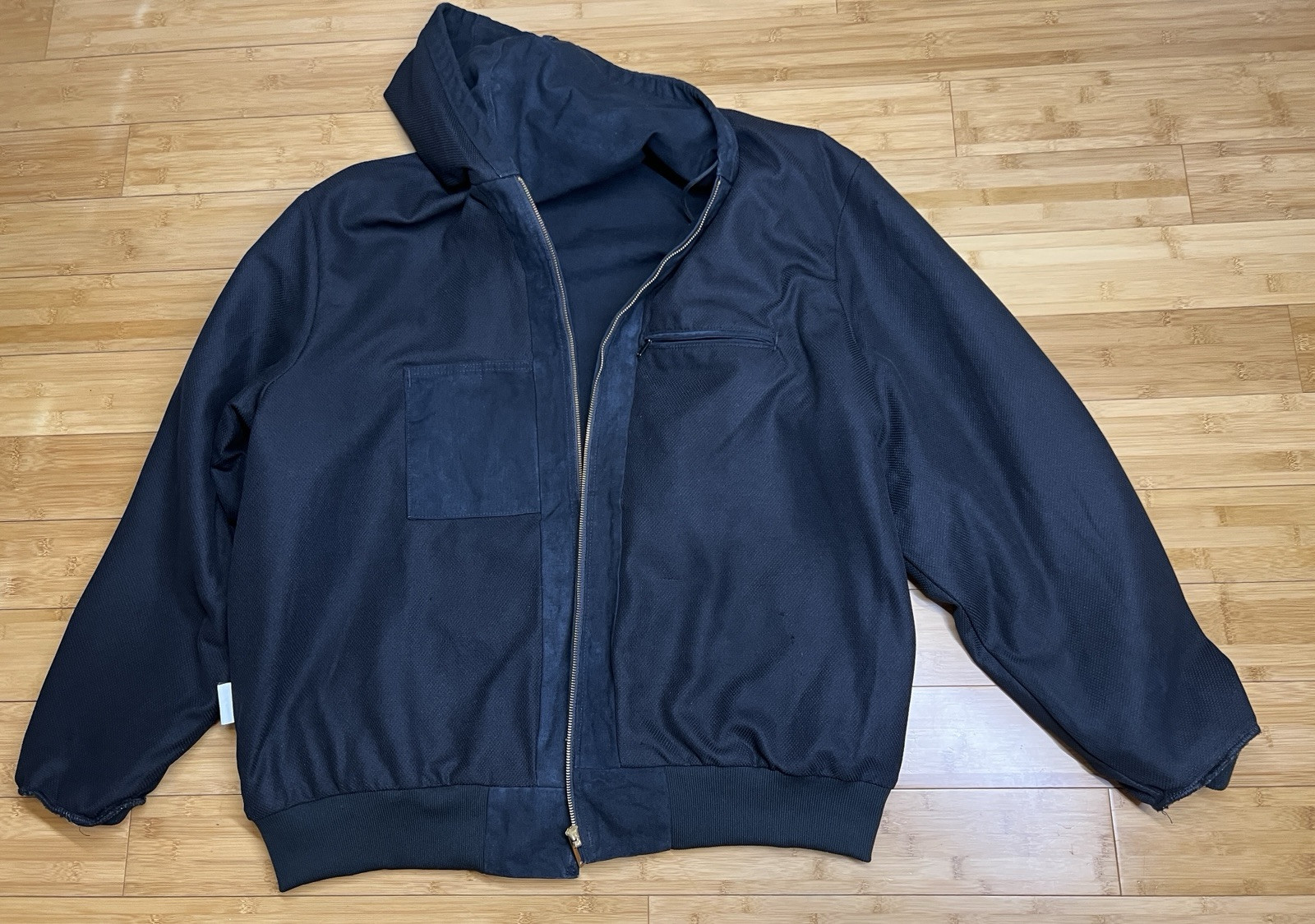 Carhartt Men’s Full-zip lined Hooded Black Canvas Jacket J131, USA|Size:3XL Tall
