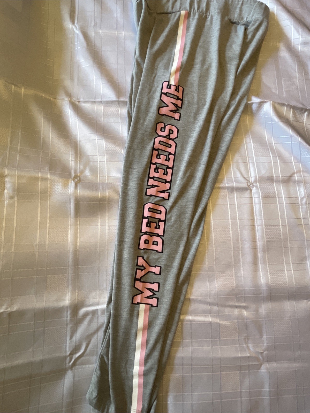 Select Ladies Grey Leggings Size Medium 10 Uk .Leg 27 Inches -with Logo New