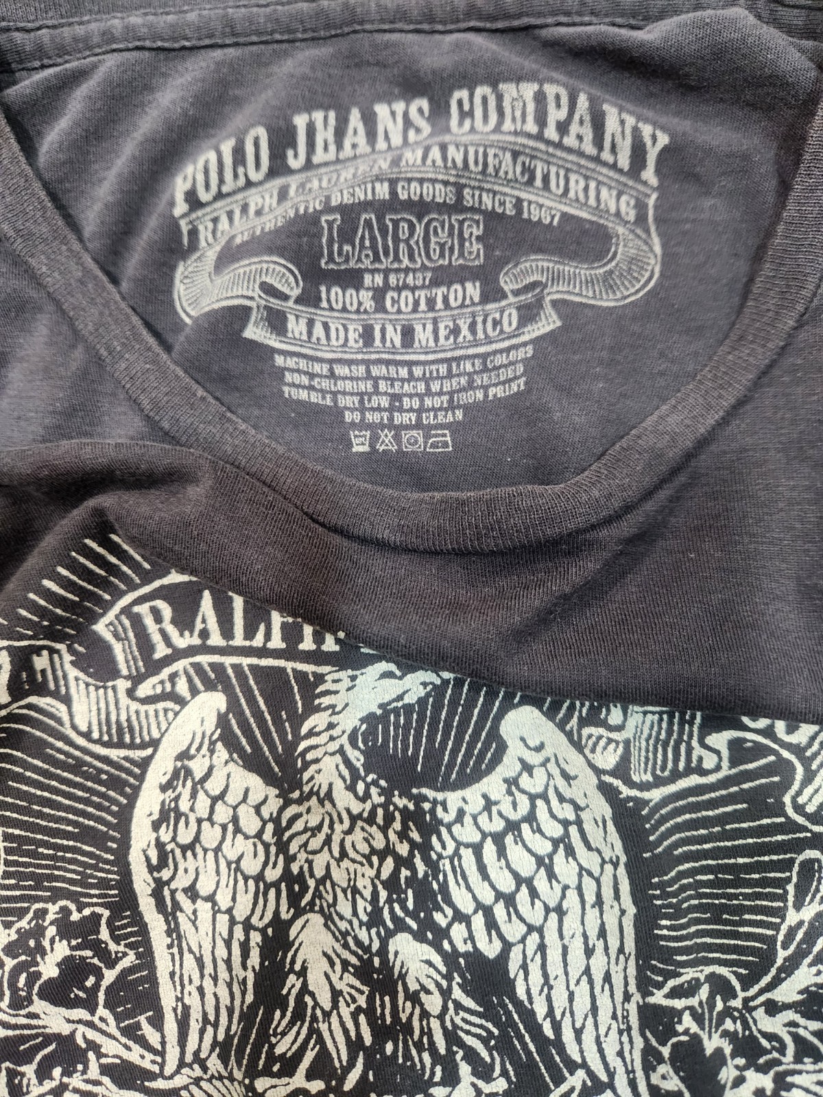 Polo Jeans Company Vintage Men’s T-Shirt Size Large