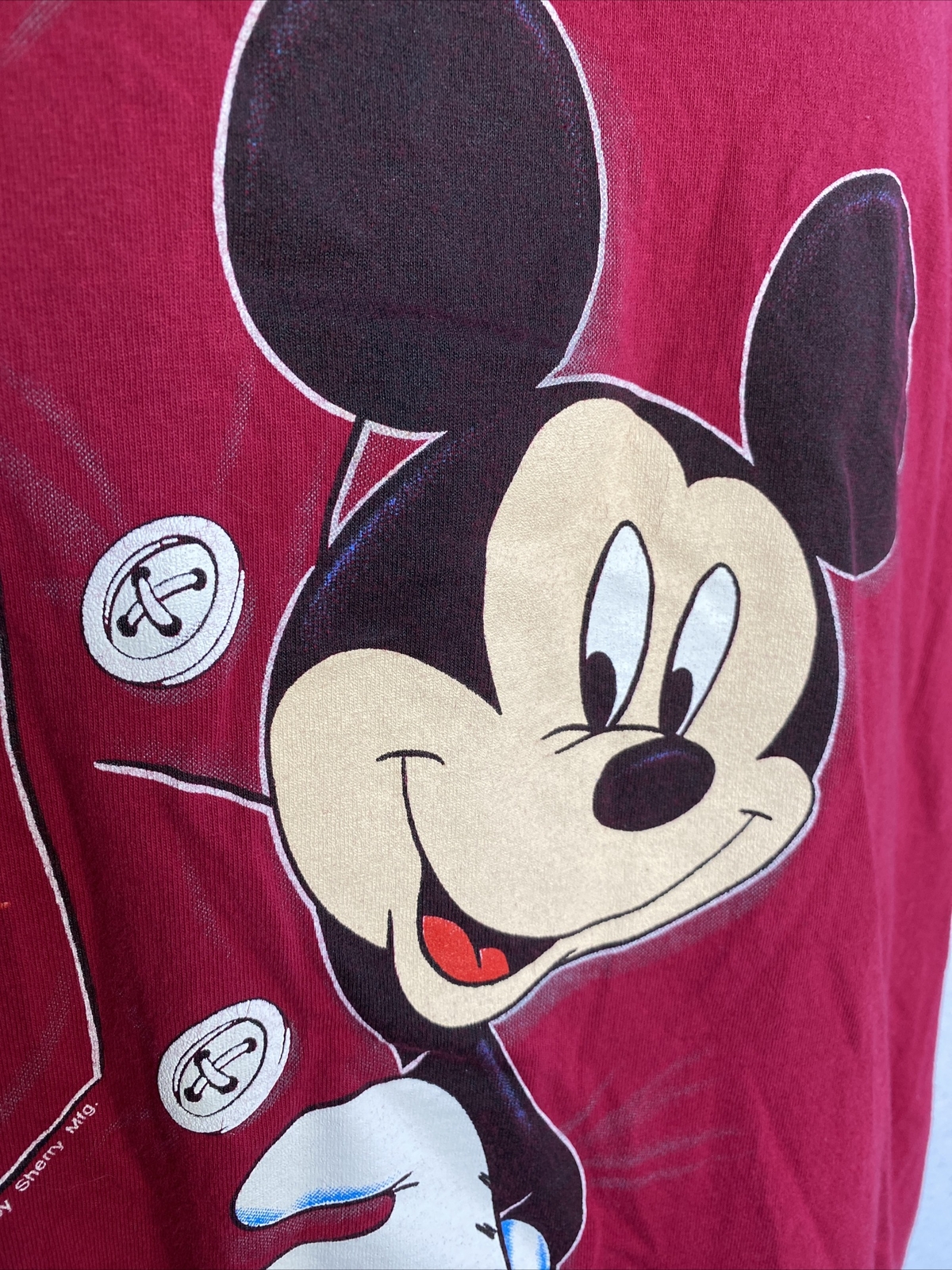 Vintage 1980/90s Disney Mickey Mouse Sherry’s Best Artist XL USA Made