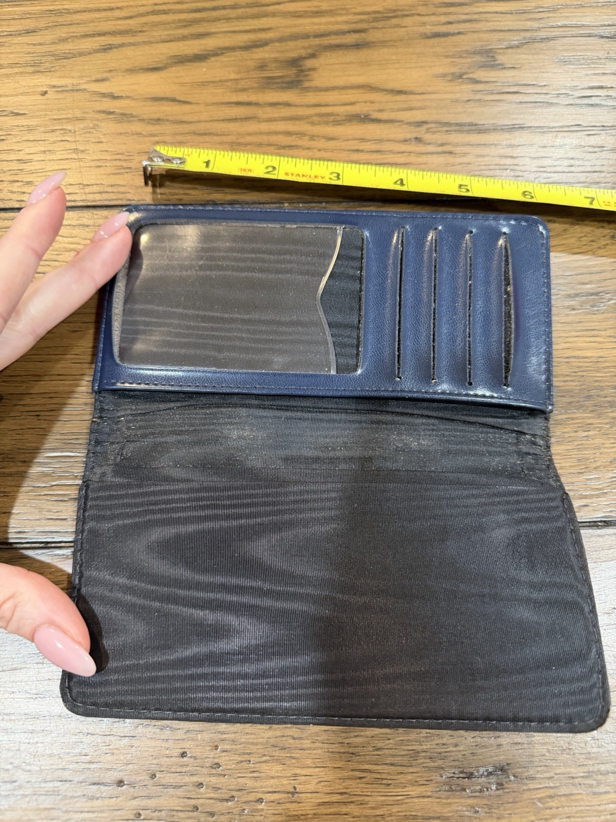 American Flag Navy Wallet