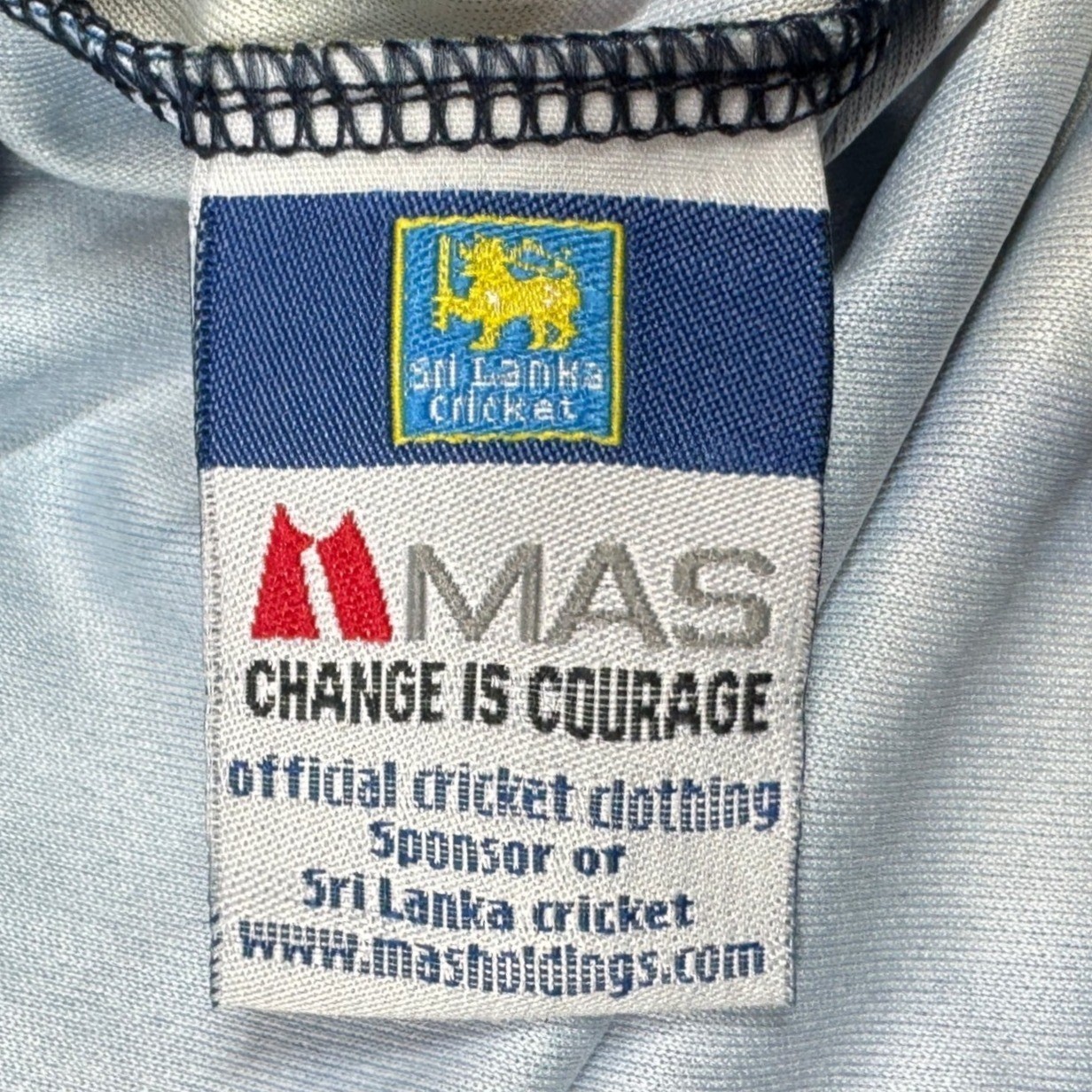 MAS Sri Lanka Cricket T20 World Cup Polo Mens L Blue Lion