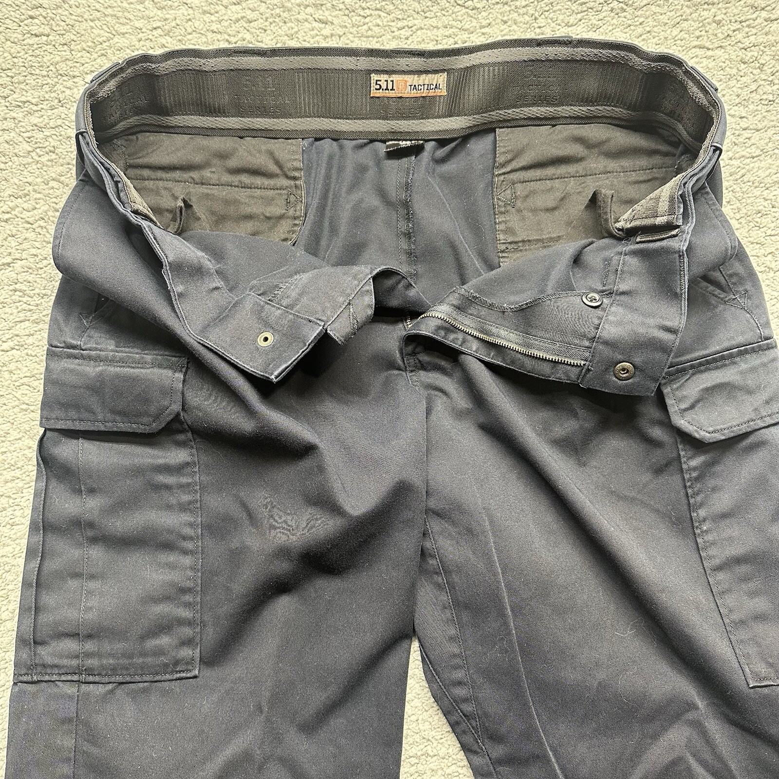 5.11 Tactical 74326-750 Mens 40×33 Twill PDU Cargo Class B Pants Midnight Navy