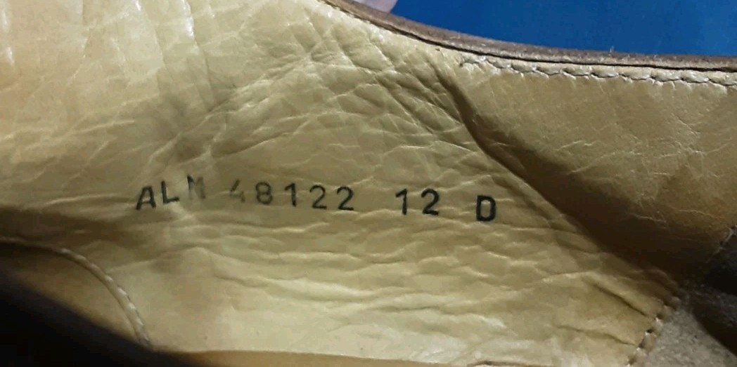 ​Men’s Polo Ralph Lauren Brown Leather Cap Toe Oxford Dress Shoes – Size Unknown