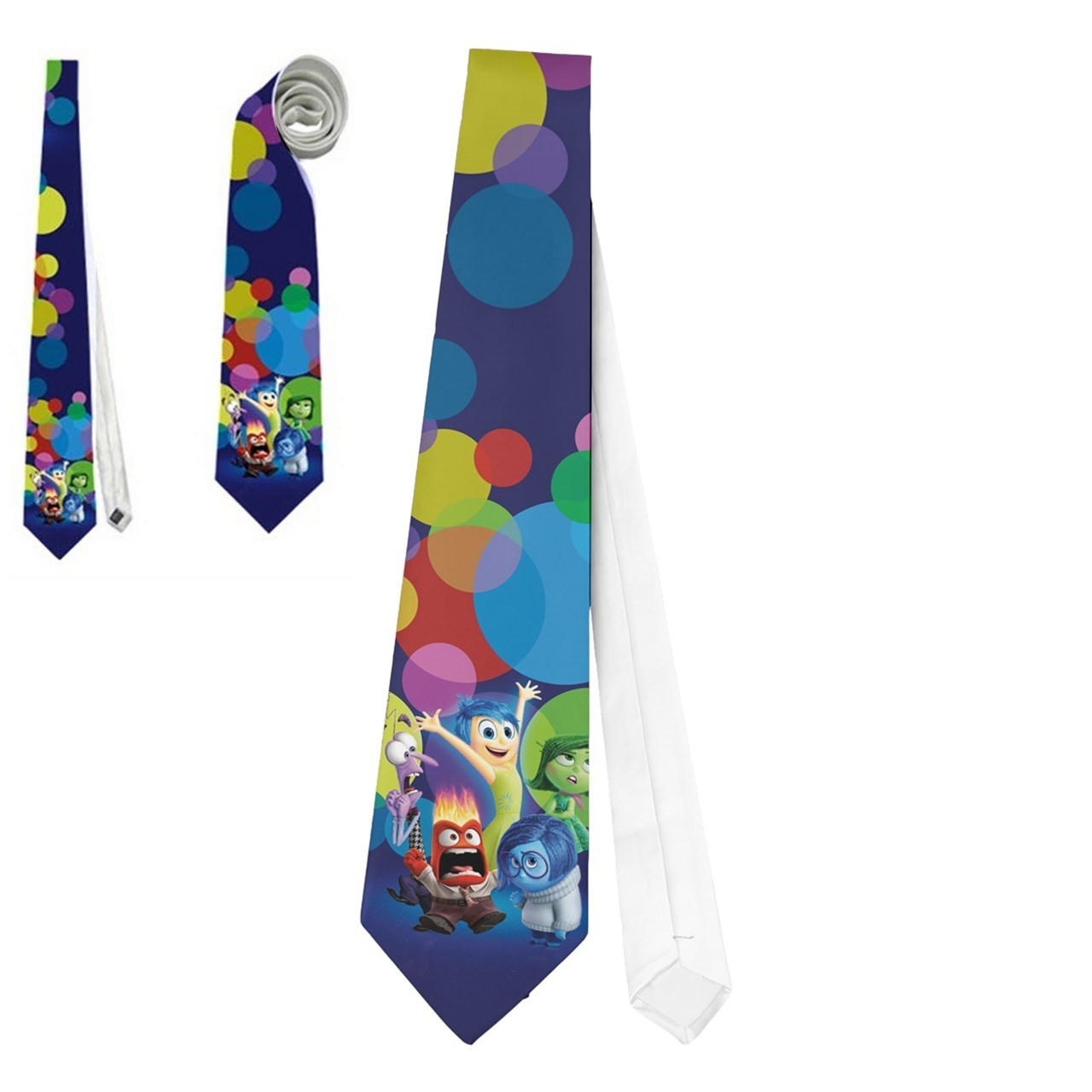 Inside out rage sadness anger joy disgust cosplay necktie