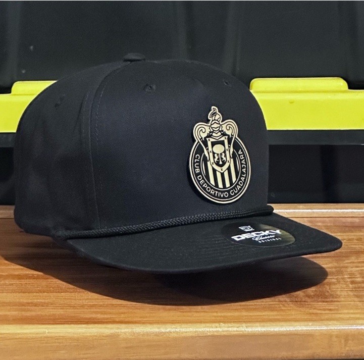 Las Chivas Soccer Team SnapBack Hat DeckyHats Black Color Hat