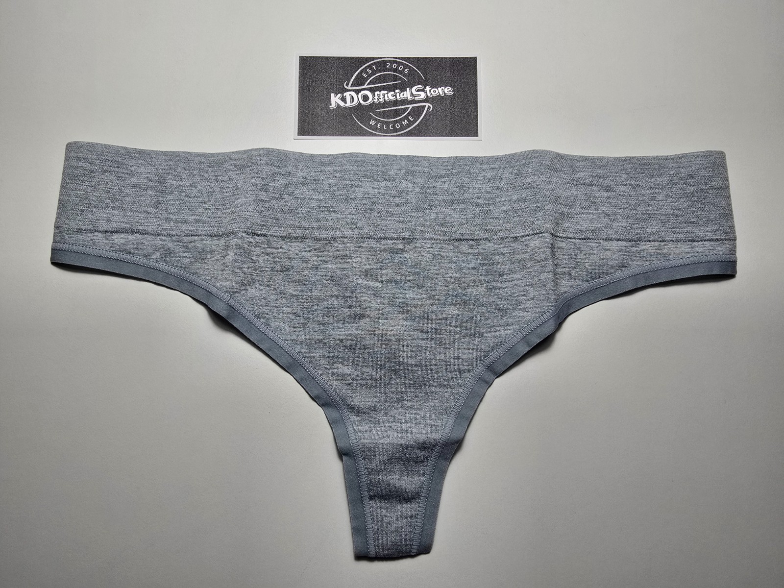 S American Eagle AERIE Seamless Thong Panties Underwear Gray