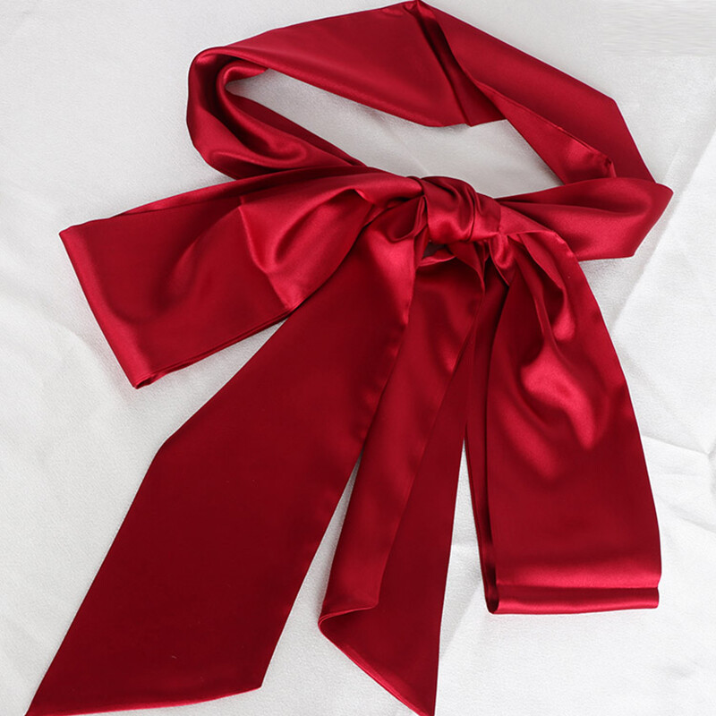 250cm Satin Faux Silk Wide Waistband Self Tie Lace Up Long Ribbon Belt Strap New
