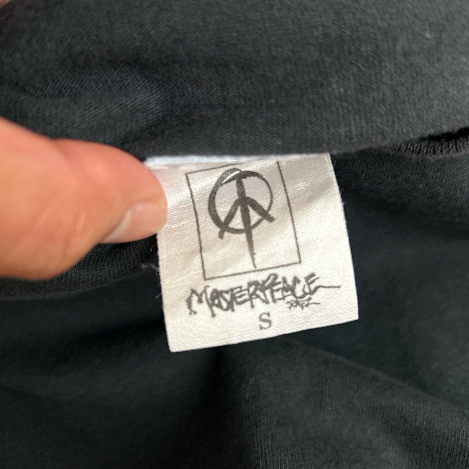 Vintage 90s MasterPeace Sunflower Peace Sign T Shirt Size S