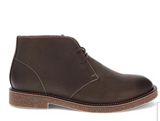 Dockers Nigel Leather Chukka Boots Mens 10 Brown Business Casual Comfort NEW