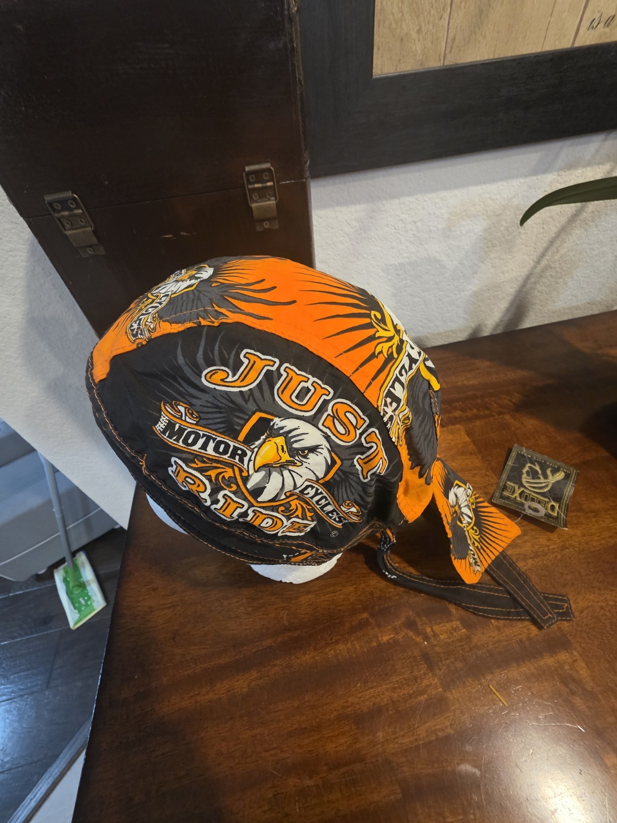 Danbanna Deluxe Du-Rag Cap Biker Headwrap Biker Sturgis Motorcycle Rally Sku 15
