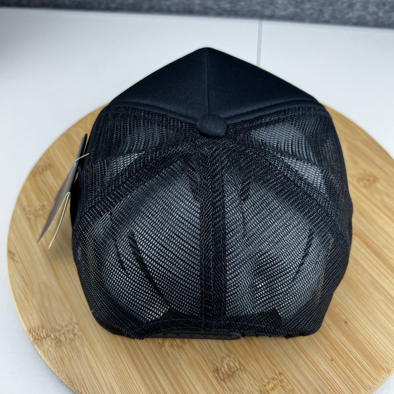 New Malibu Surfing Assoc. Trucker Hat Cap Snapback OSFM Decky Black Mesh Rope