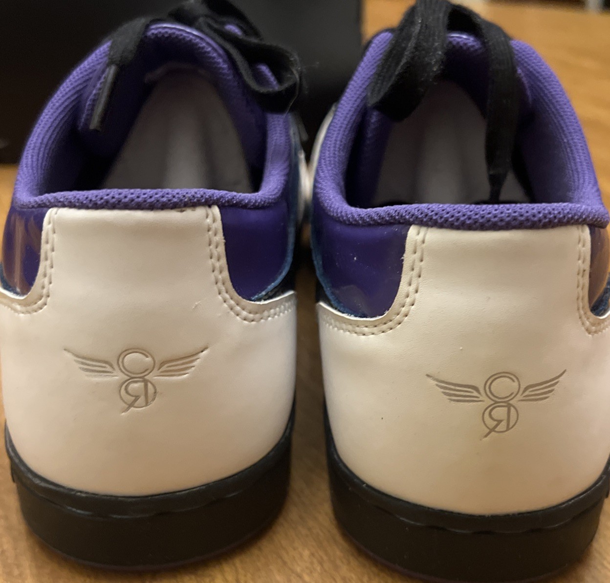 Mens Creative Recreation Cesario Lo CR4L012 WTEBP White Purple Sneakers Shoes 8
