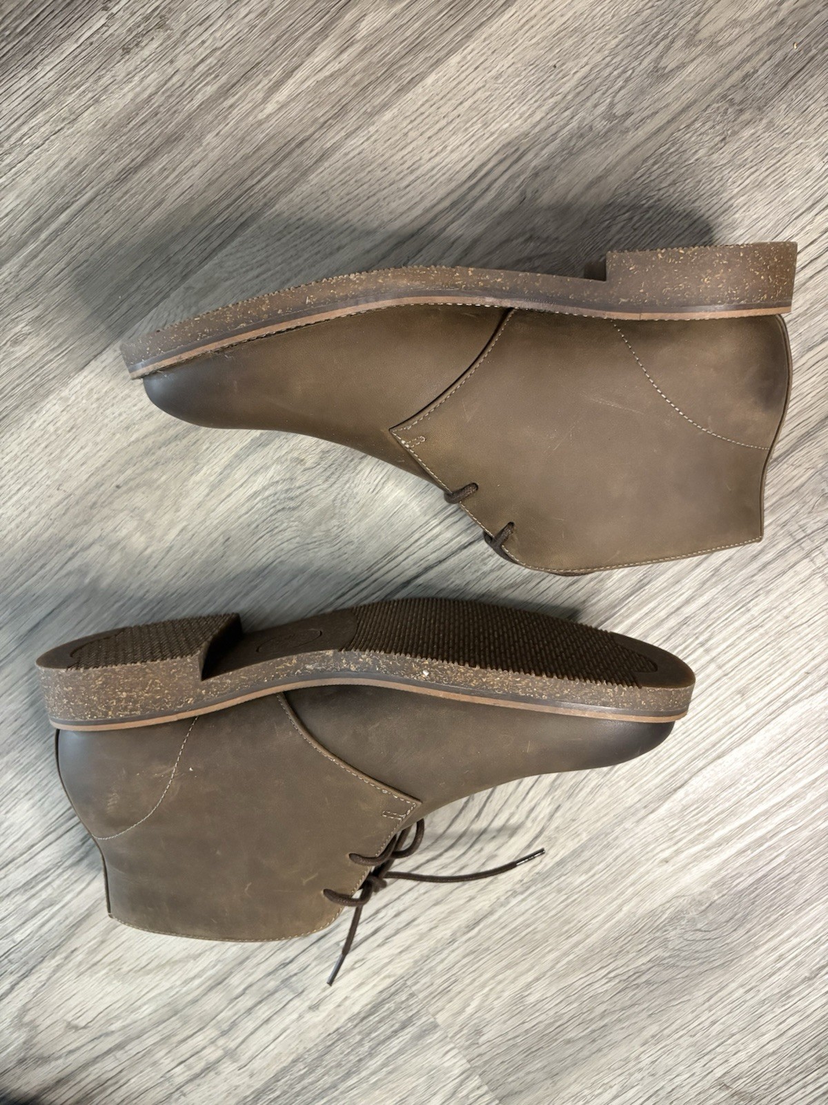 Dockers Nigel Leather Chukka Boots Mens 10 Brown Business Casual Comfort NEW