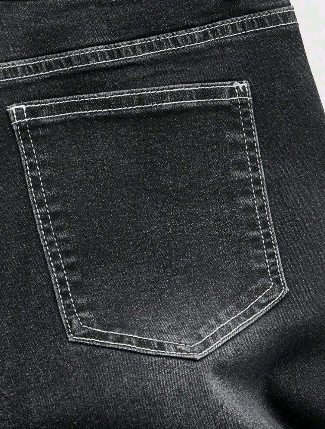 New Men Luxury Jeans Diamond Stars Rhinestones Black Denim Trousers High Quality