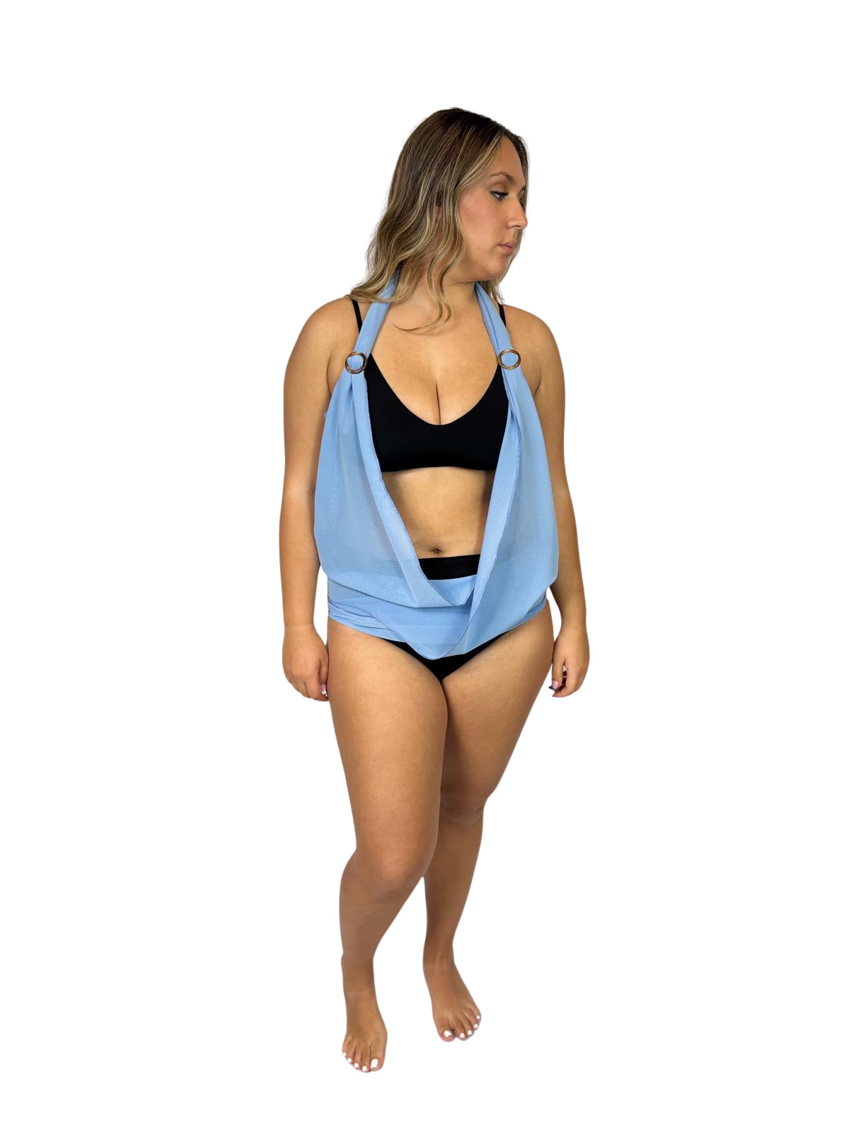 inkaWrap by Inka Resort: MULTIFUNCTIONAL SWIM COVER UP – WHITE – Size 1: XS/L
