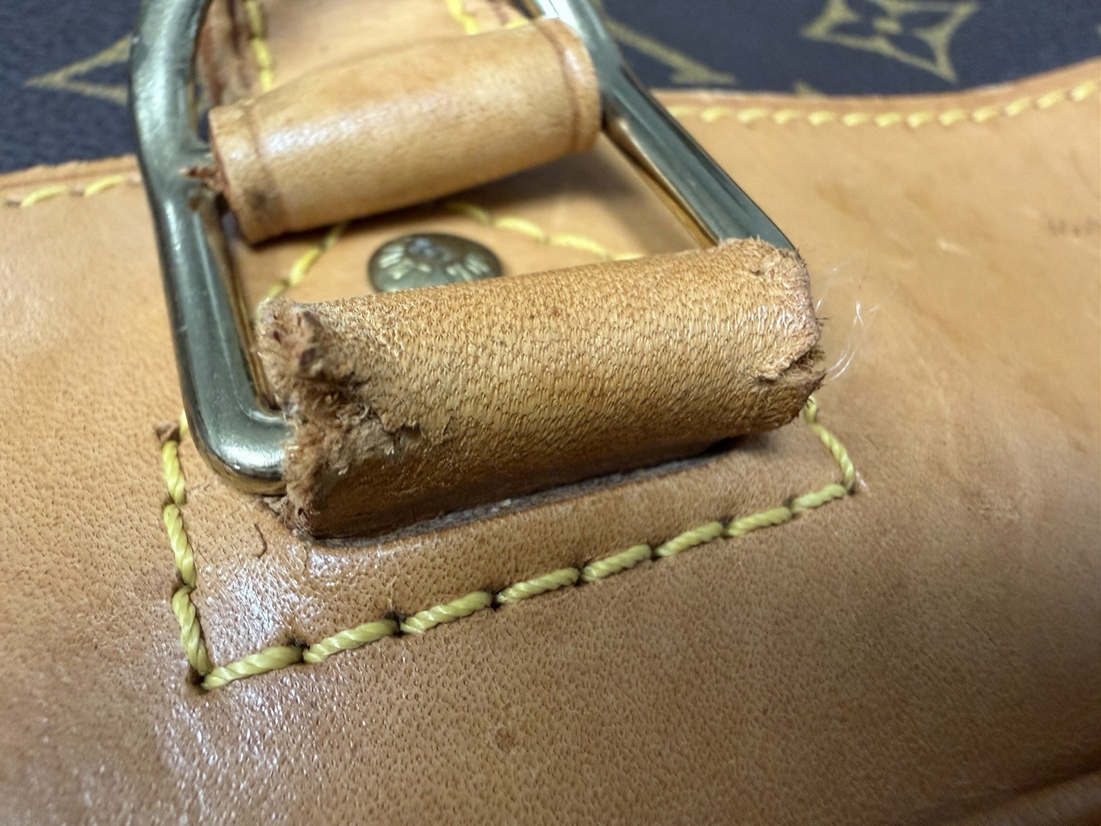 Louis Vuitton Alize 24 Heures Bag In Brown Monogram Coated Canvas Vintage 1998 S