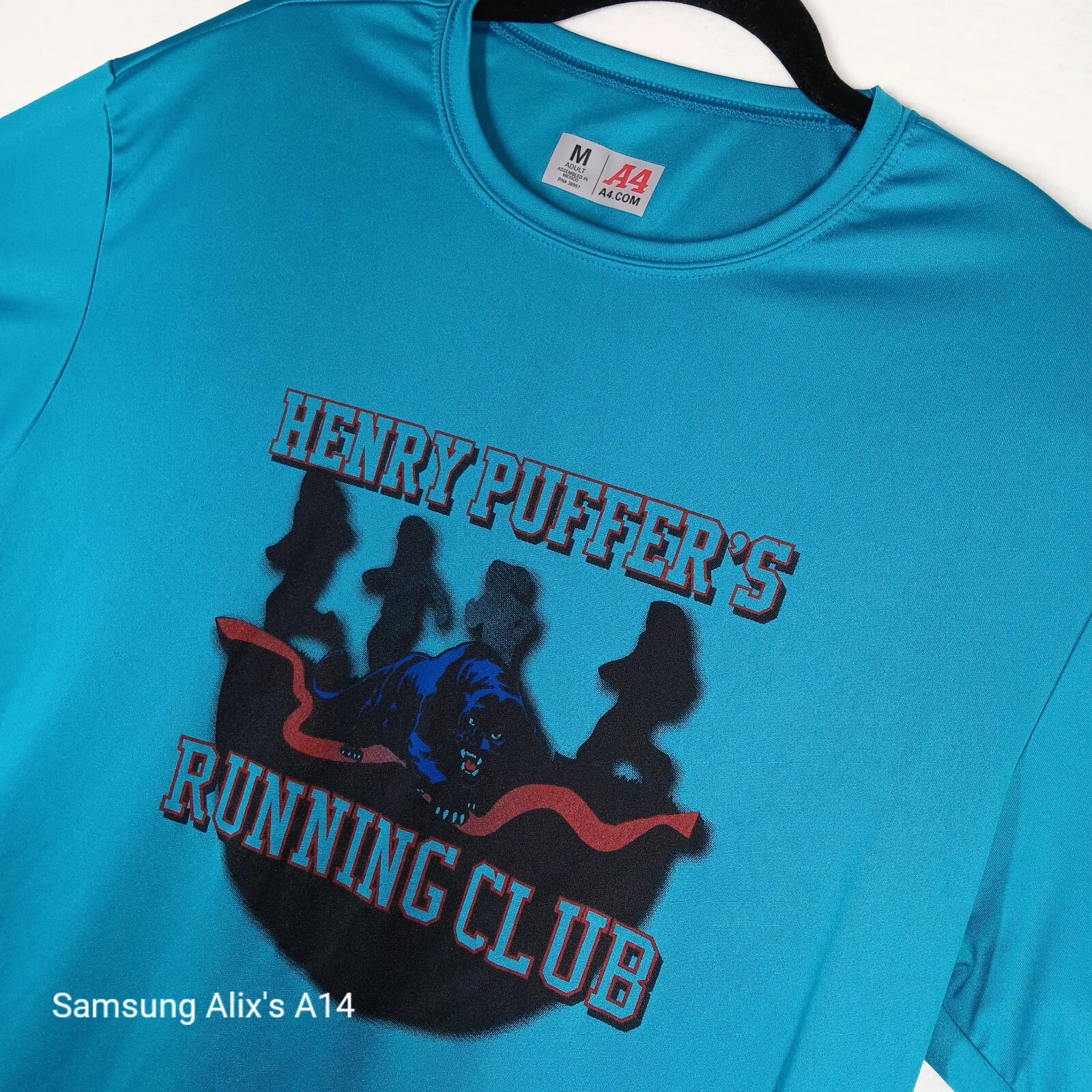 A4 Men’s Dri-Fit Workout Running Cooling Performance T-Shirt Medium