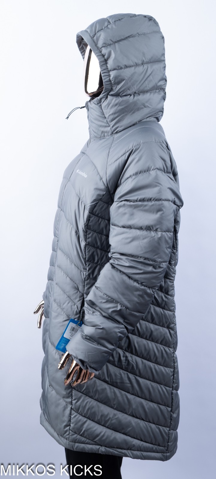 Women’s COLUMBIA Karis Gale ll Long Jacket Knee-Length Insulated Warm Hooded