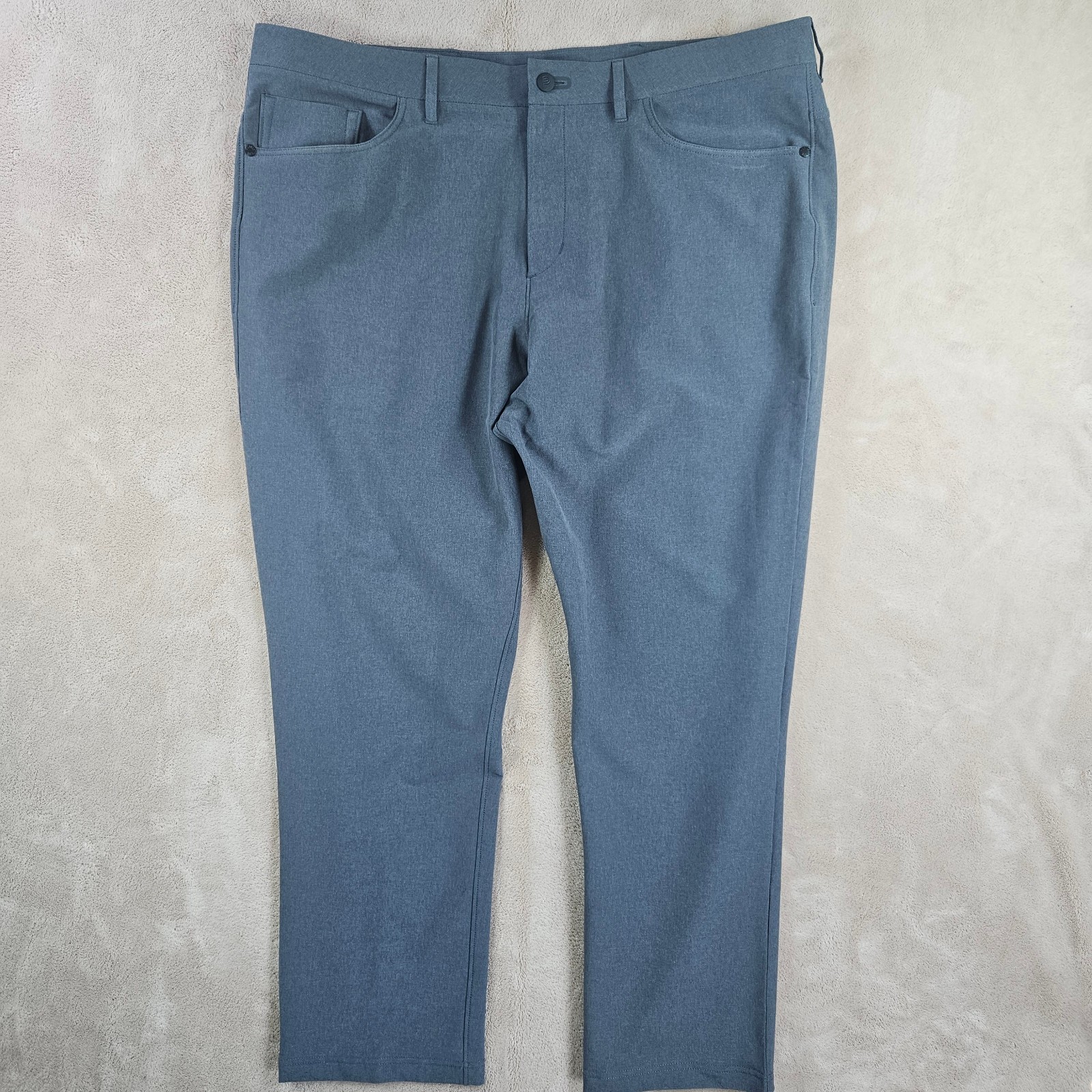 Public Rec All Day Every Day Pants Mens 40×30 Gray Straight Stretch Performance
