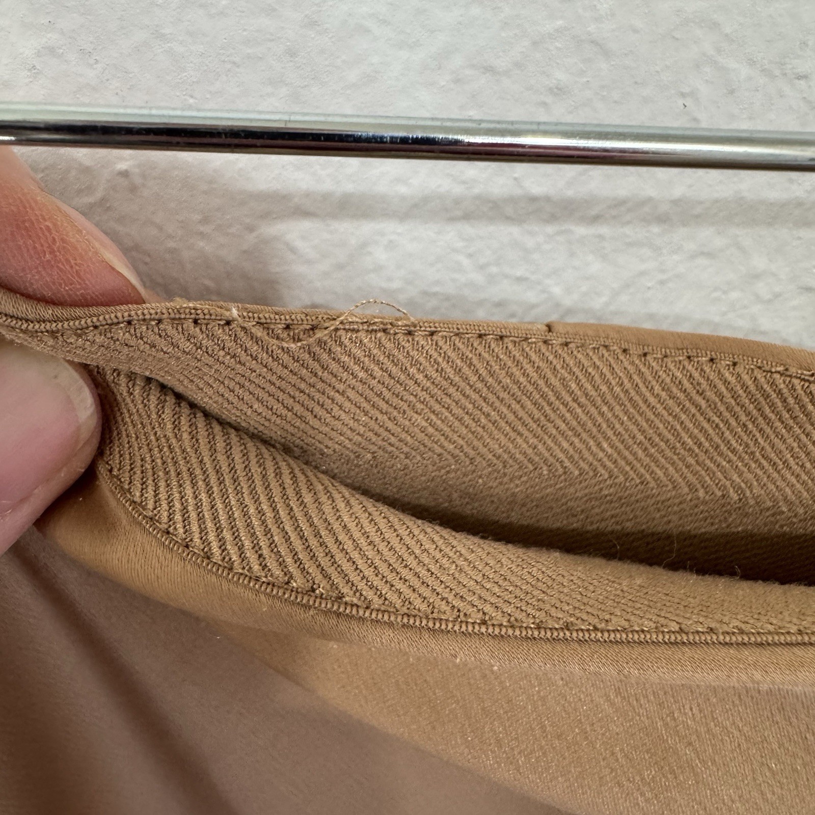 Joie Cropped Wide Leg Pants | Camel Tan Pull-On stretch-waist