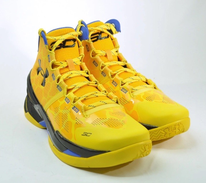 Under Armour Men’s Curry 2 Double Bang Basketball Shoes Sz. 12 NEW 3026281-700