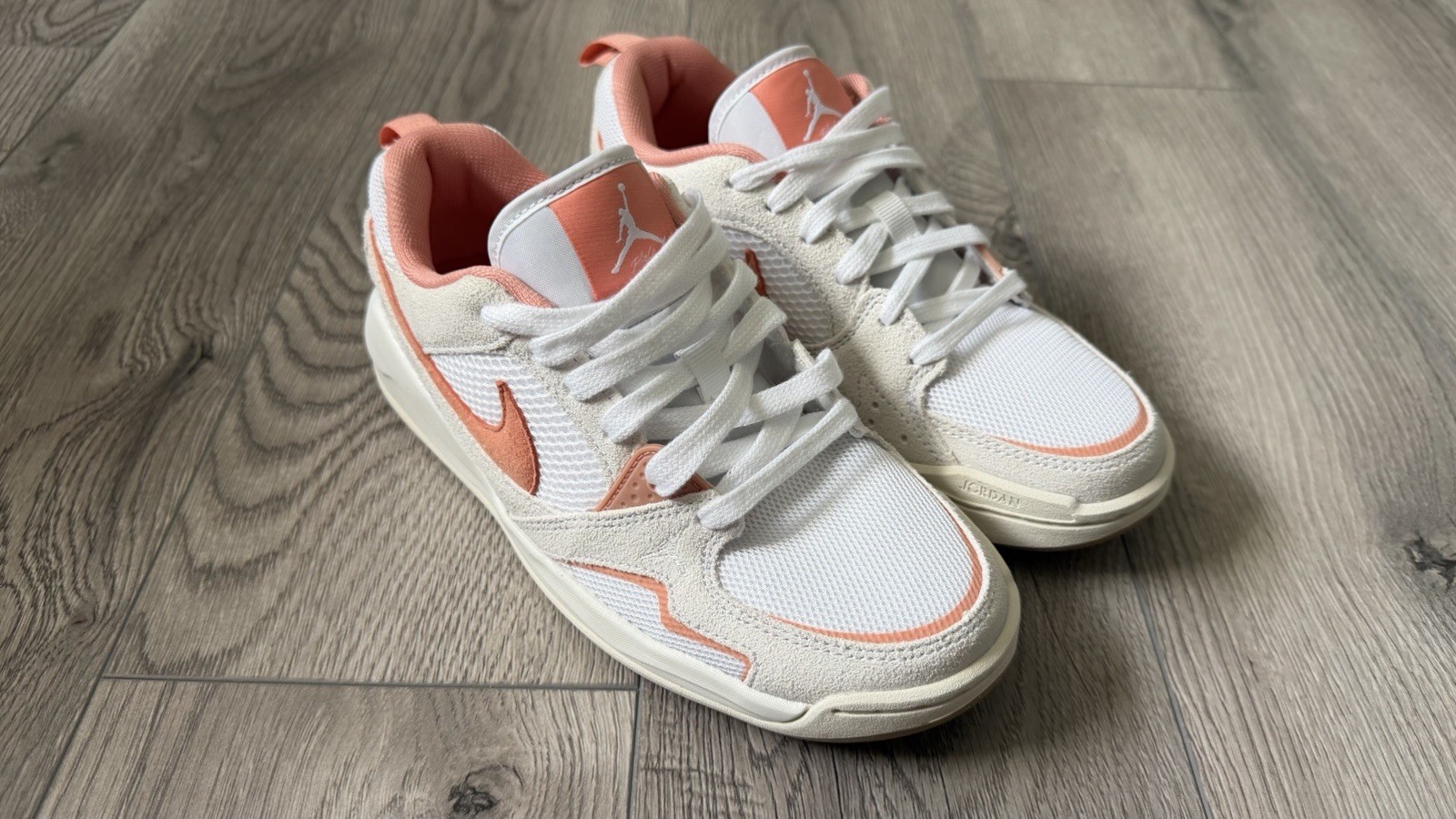 New Nike Women’s Jordan CMFT Era Shoes – White/ Light Madder Root (HJ6778-108)