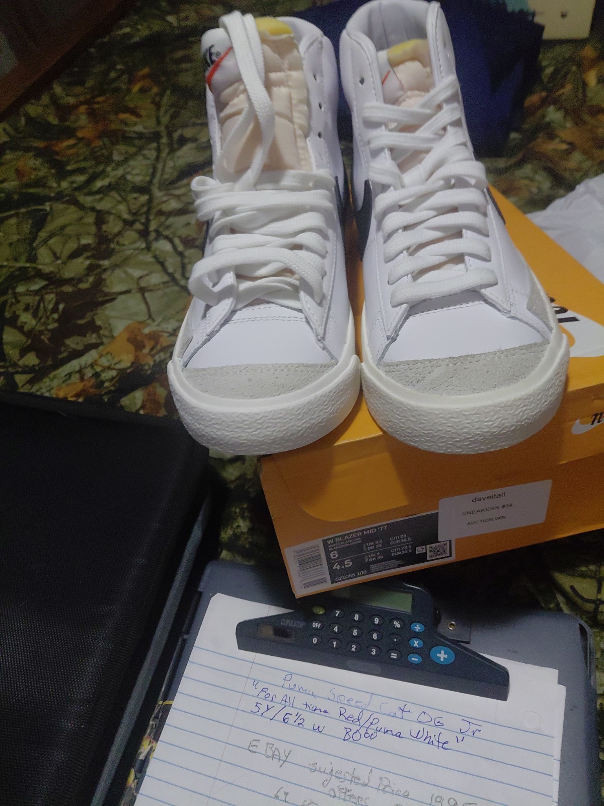 W BLAZER MID ’77 VNTG ” READY TO SHIP