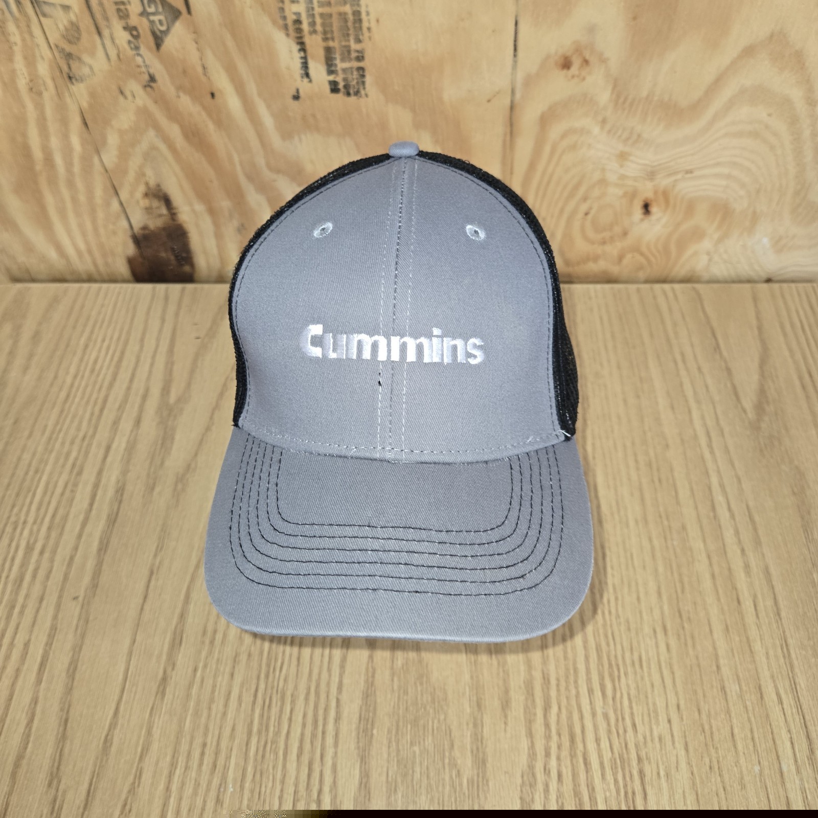 Cummins Diesel Engines Performance 12 Valve Black & Gray Mesh Strapback Hat Cap