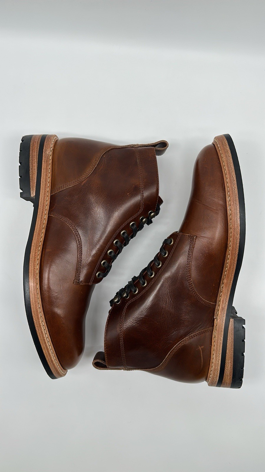 Taylor Stitch Trench Boot in Whiskey Leather Men’s Sz 10.5 D Limited Edition NEW