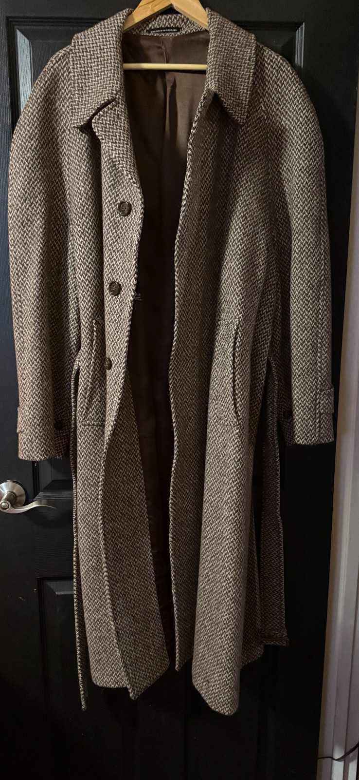 Paul Jardine Wool Viscose Satin Lined Coat – Size not Specified, SEE DESCRIPTION