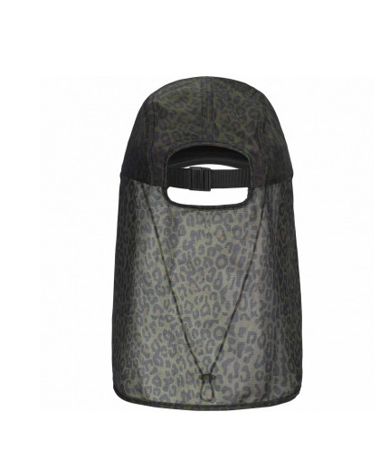 Supreme Mesh Sunshield Camp Cap Leopard Camo SS24 In Hand Ships Fast Box Logo