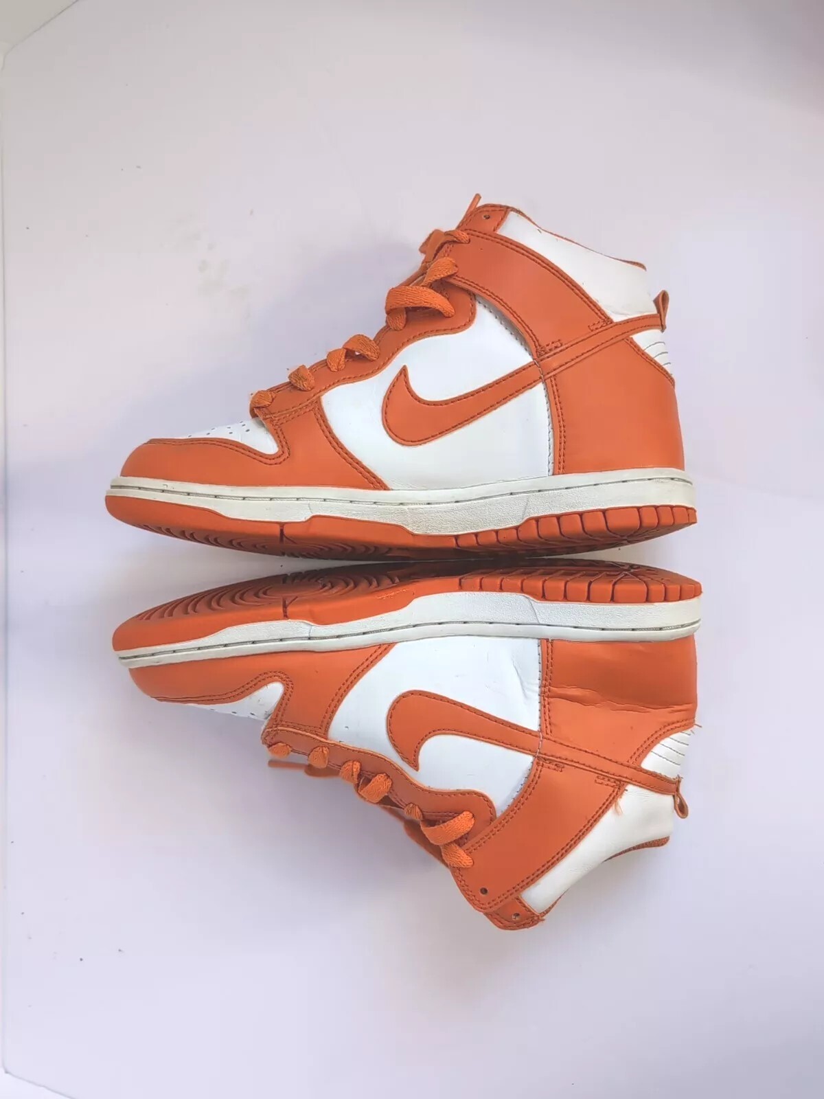 Size 4.5Y Nike Dunk High SP Syracuse DB2179-100 Orange/White 2020
