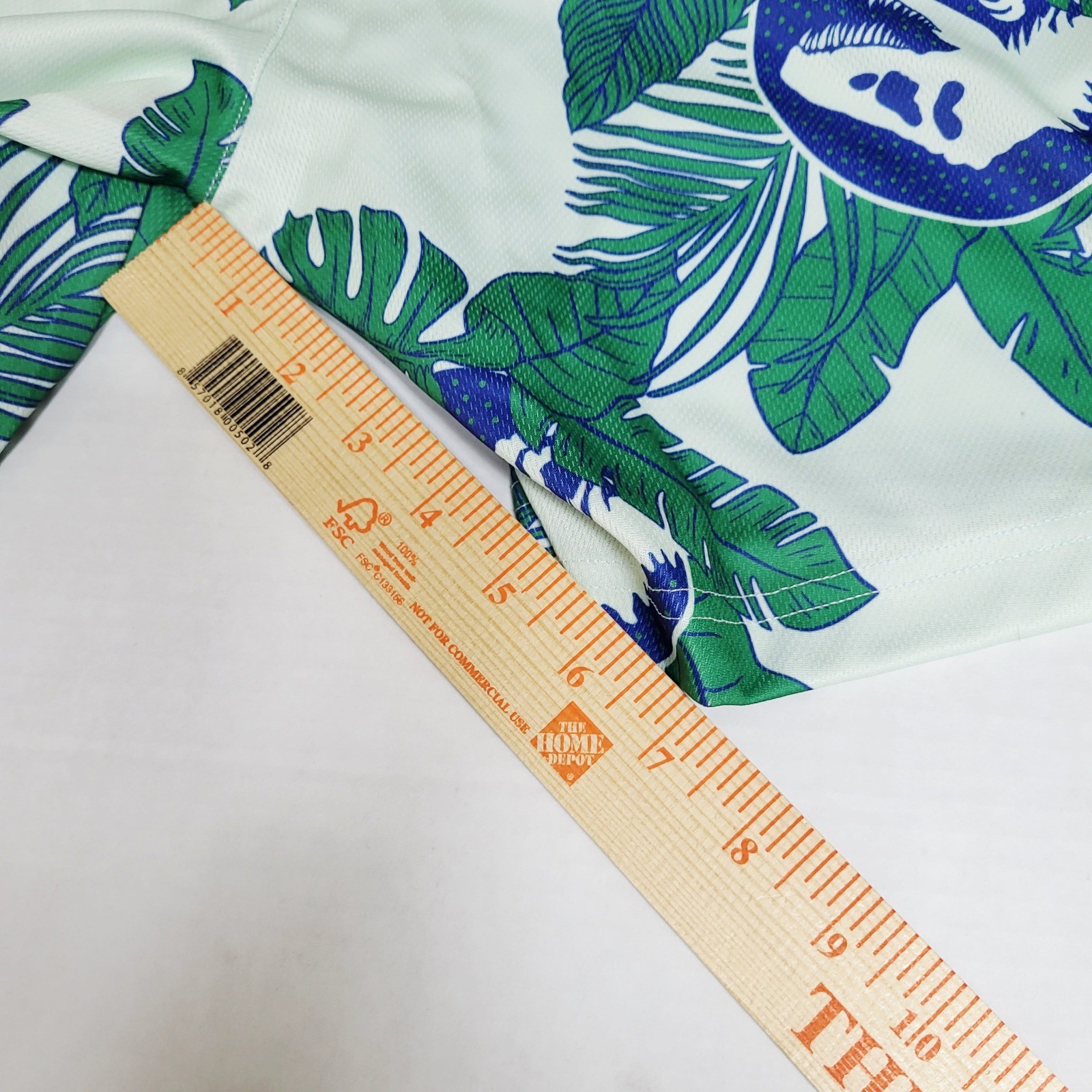 Jurassic Park Mens XL Swim Trunks Tropical Dinosaur Print Blue Green White NEW