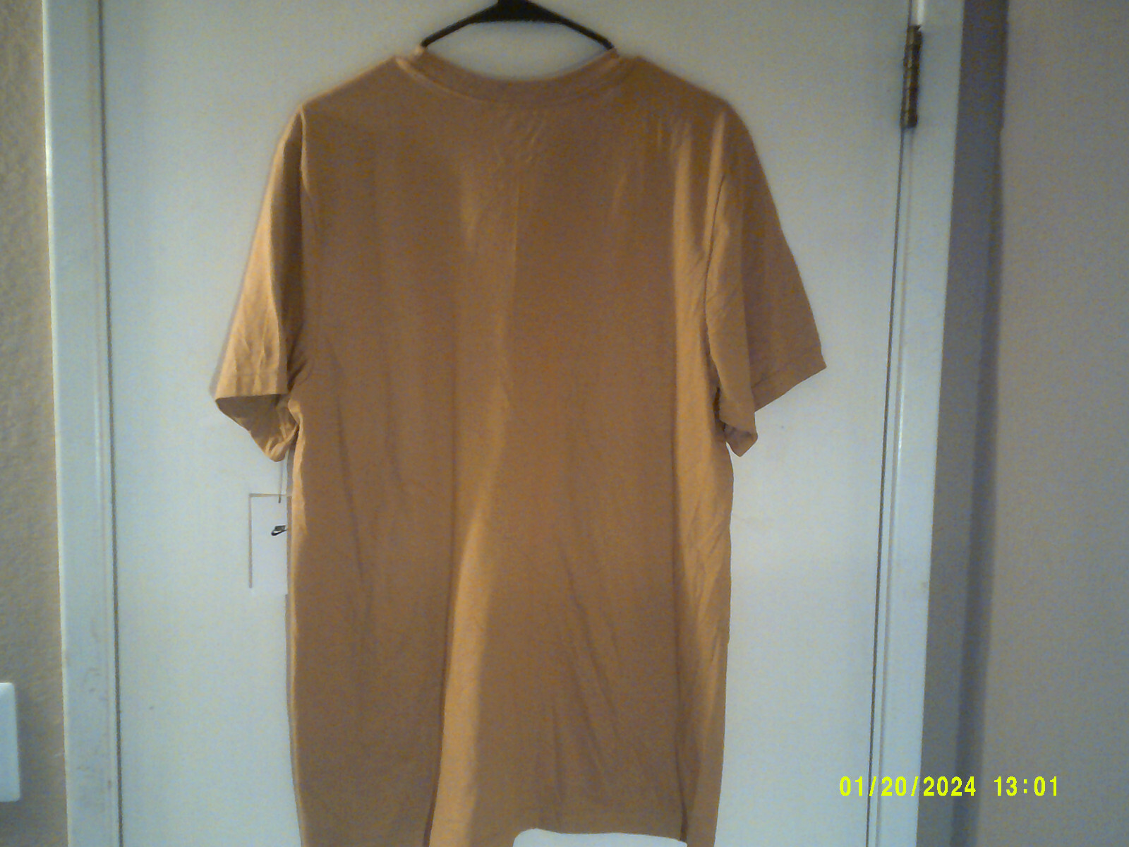 NEW NIKE TRAINING “Heat Map Tee” MEN’S MUSTARD MULTI-COLOR T -SHIRT L BV1997-74P