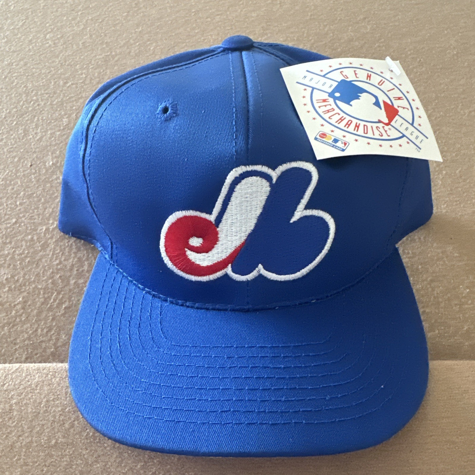 Vintage MLB Montreal Expos Snapback Cap NWT One Size Adjustable OC Read Desc