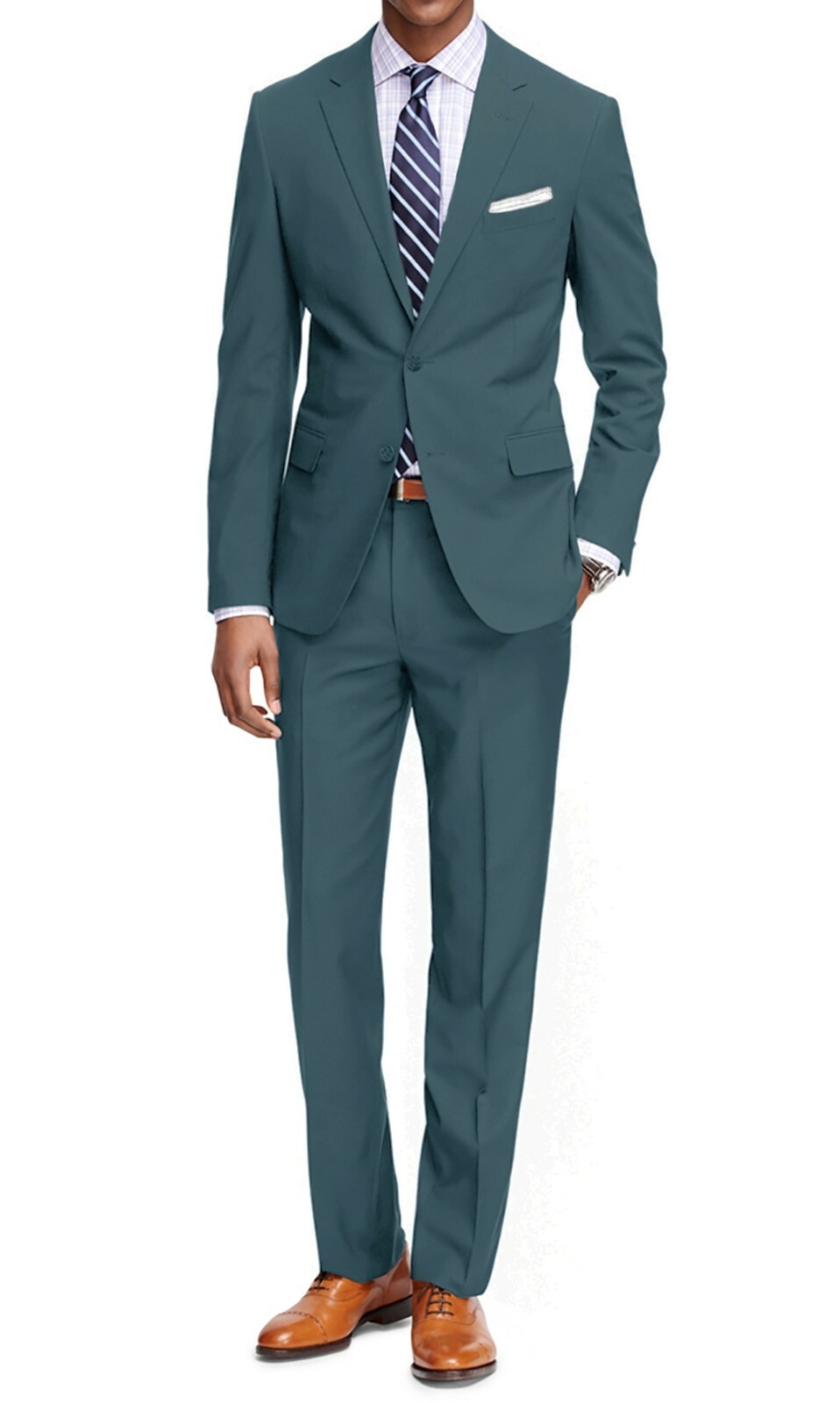 Braveman Men’s Two Piece Classic Regular Fit Suits