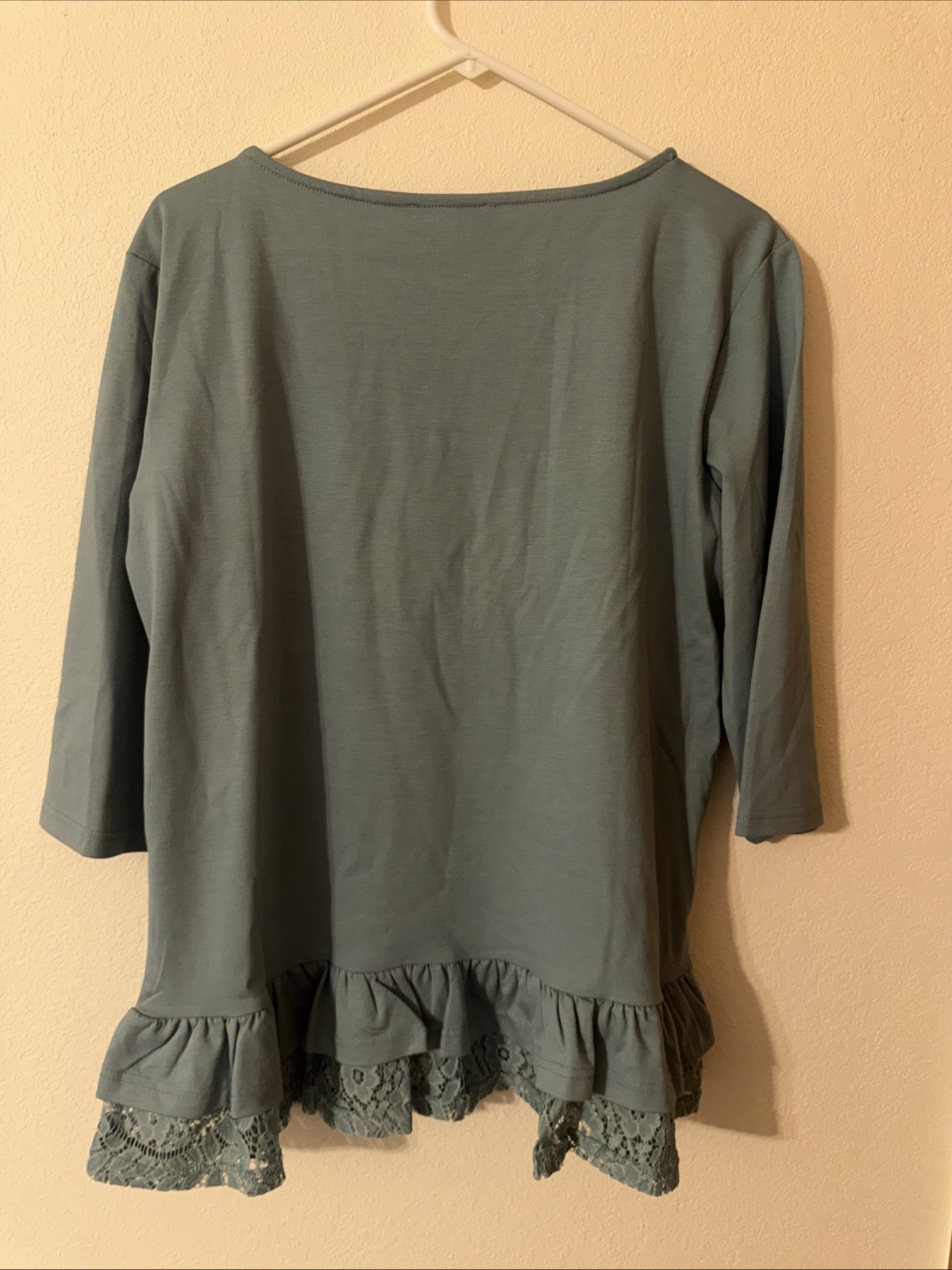 Lucky & Blessed New 3/4 Sleeve Top